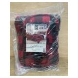 Full/Queen Plush Comforter Set