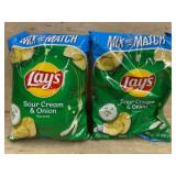 Lay's Sour Cream & Onion Chips Twin Pack