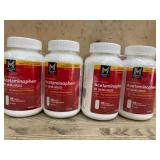 Acetaminophen 500 mg Caplets, 4 Bottles