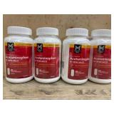 Acetaminophen 500 mg Caplets, 4 Bottles