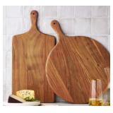 2 Acacia Charcuterie Boards