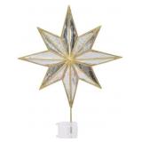 Pre-Lit Star Christmas Tree Topper