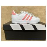 Adidas Grand Court 2.0 White and Pink Shoes