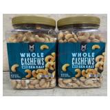 Whole Cashews With Sea Salt, 2-Pack