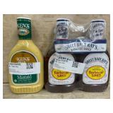 Mustard and Barbecue Sauce Assortment