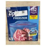 Ziploc Freezer Gallon Bags, 152 Count