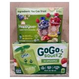 Pack of Baby and Kid Applesauce Pouches
