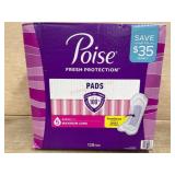 Poise Fresh Protection Pads Pack of 128
