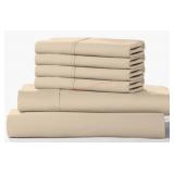 Color Sense 1200-Thread-Count Queen Sheet Set