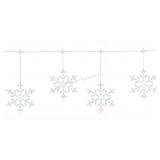 9-Function LED Snowflake Lights