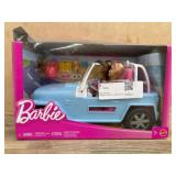 Barbie Jeep with Two Dolls, Mattel