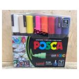 Uni Posca Paint Marker Set, 16 Colors