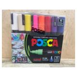 Uni Posca 16-Color Marker Set PC-5M