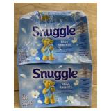 Snuggle Blue Sparkle Dryer Sheets