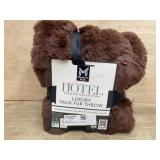 Luxury Faux Fur Throw Blanket