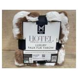 Luxury Faux Fur Throw Blanket