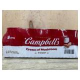 Campbell's Cream of Mushroom Soup, 8 Cans