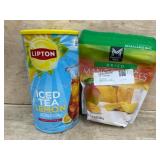Lipton Iced Tea and Dried Mango Slices Bundle