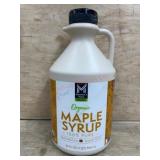 Organic Pure Maple Syrup in Plastic Jug