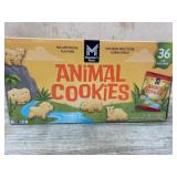Animal Cookies Box With 36 Bags