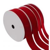 Premium Velvet Ribbon, 4-Pack Rolls