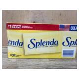 Splenda Zero Calorie Sweetener, 1000 Packets