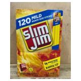 Slim Jim Mild Snack Sticks, 120 Count