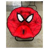 Spiderman Saucer Chair with Red Design