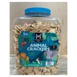 Animal Crackers in Plastic Jar