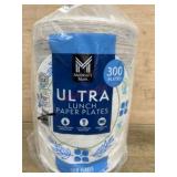 Ultra Lunch Paper Plates, 300 Count