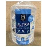 Ultra Lunch Paper Plates, 300 Count