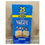 Kellogg's Rice Krispies Treats, 25 Bars