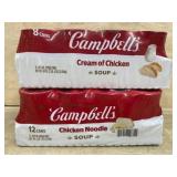 Campbell's Chicken Noodle and Cream Soup