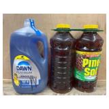 Dawn Platinum Detergent and Pine-Sol Set