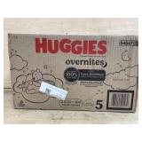 Huggies Overnites Size 5 Diapers, 100 Count