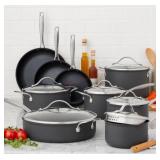 15-Piece Hard Anodized Nonstick Cookware Set