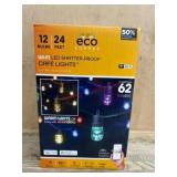 Eco Scapes LED Cafe Lights, 12 Bulbs