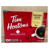 Tim Hortons Original Blend Coffee, 100 Ct