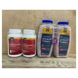 Acetaminophen and Antacid Tablets Set