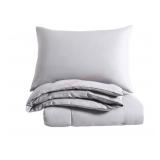 Silver 3-Piece T/TXL Bedding Set