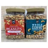 Extra Large Virginia Peanuts and Whole Cashews