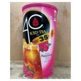 4C Raspberry Iced Tea Mix Canister