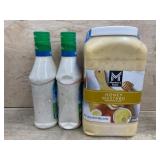 Honey Mustard and Ranch Dressing