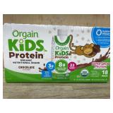 Orgain Kids Chocolate Protein Shakes