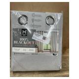 100% Blackout Window Panel Pair