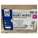 Premium Baby Wipes, Refreshing Scent