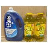 Liquid Dish Soap and Pine-Sol Bundle
