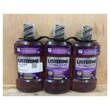 3 Listerine Total Care Mouthwash Bottles