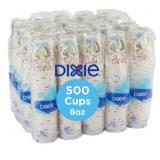 Dixie To Go Insulated Paper Cups, 500 Count