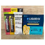 Hydration Drink Mix Stick Packs Bundle